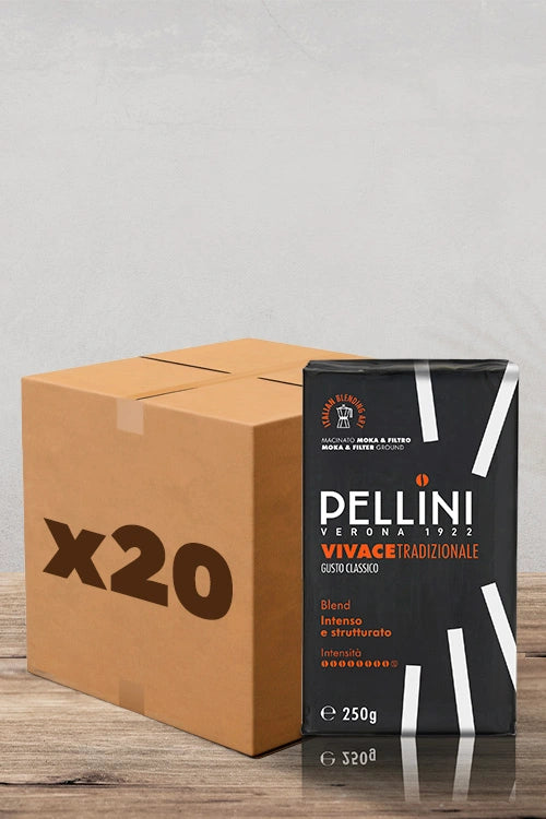 Pellini Espresso Vivace Tradizionale Gusto Classico - 250g moulu