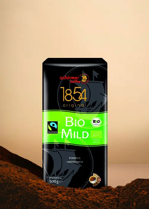 Café Moulu Bio &amp; Fairtrade Schirmer Doux - 500g