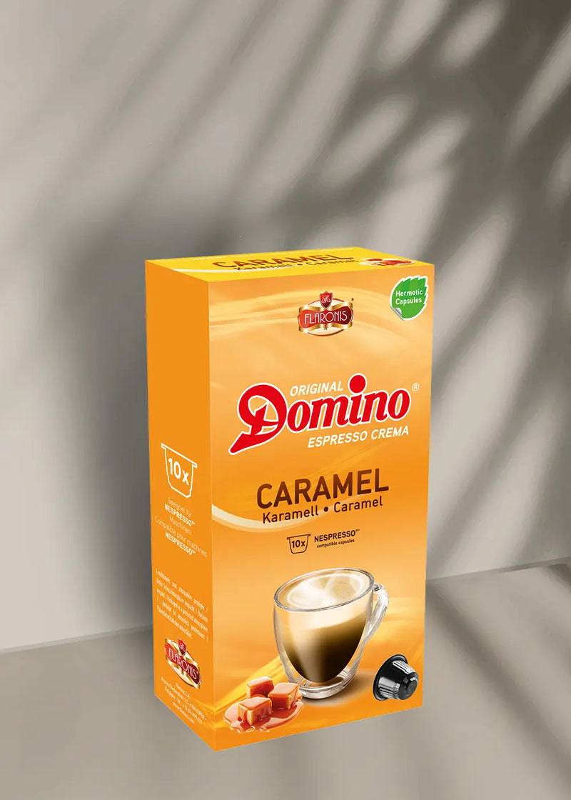 Capsules Café Domino Compatibles Nespresso Caramel - 10 capsules