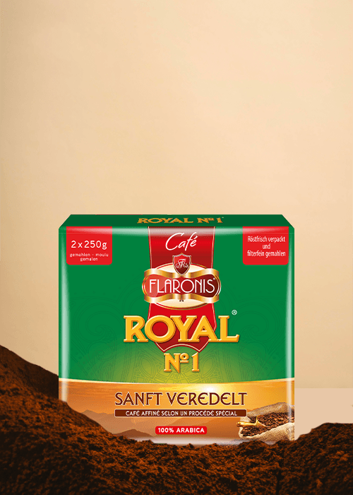 Royal Gemahlener Kaffee Nr. 1 Sanft Veredelt Silbermedaille - 2 x 250g