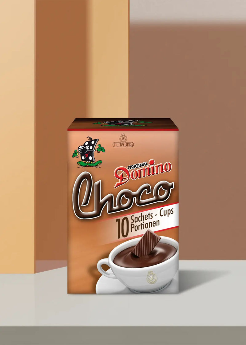Chocolat Chaud Portions Domino - 10 x 25g