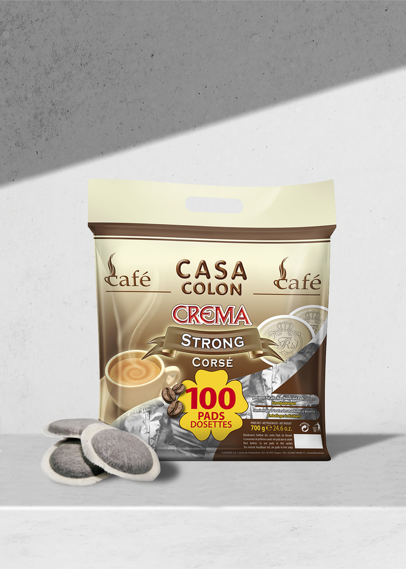 Casa Colon Corsé Compatible Senseo Coffee Pod Pack - 100 pods