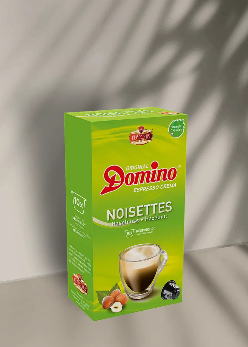 Capsules Café Domino Compatibles Nespresso Noisettes - 10 capsules