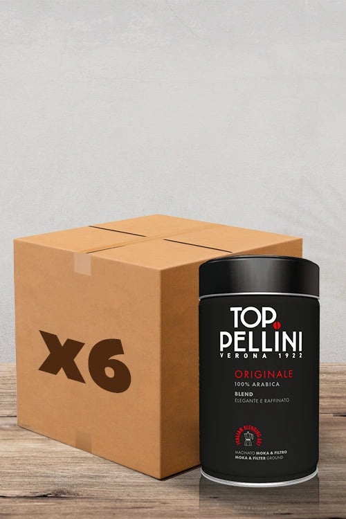 Pellini Top Arabica 100% Gemalen Doos - 250g