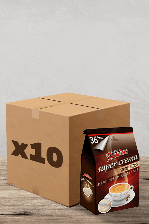Café dosettes Domino Corsé Compatibles Senseo - 36 dosettes