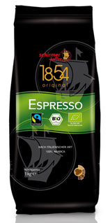 Café en Grains Bio &amp; Fairtrade Schirmer Espresso 100% Arabica - 1kg