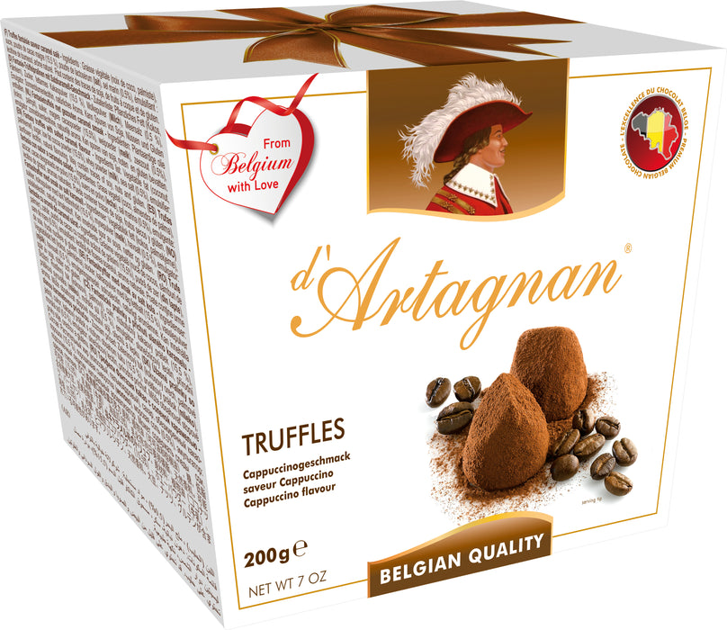 D'ARTAGNAN - TRUFFES - CAPPUCCINO - MADE IN BELGIUM - 200 G