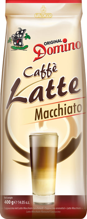 DOMINO - CAFÉ INSTANTANÉ - LATTE MACCHIATO - 10 x 400 G