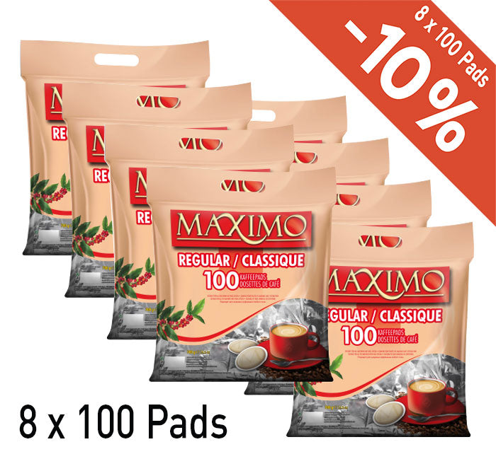 MAXIMO - SENSEO®* COMPATIBLE COFFEE PADS - CLASSIC - 100 PCS